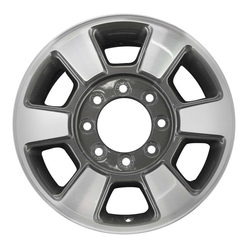 2011 ford f350 wheel 18 machined charcoal aluminum 8 lug w3843mc 1