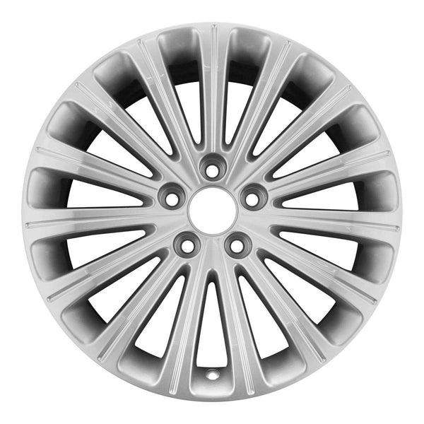 2015 lincoln mkx wheel 18 silver aluminum 5 lug w3851s 5