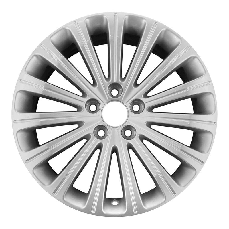 2015 lincoln mkx wheel 18 silver aluminum 5 lug w3851s 5