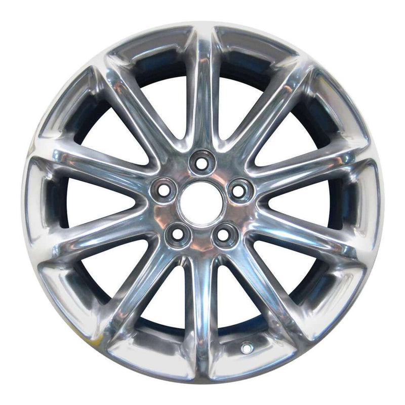 2013 lincoln mkx wheel 18 polished aluminum 5 lug w3852p 3