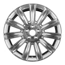 2011 lincoln mks wheel 20 polished aluminum 5 lug w3854p 1