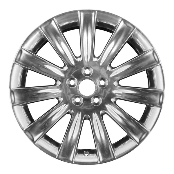 2011 lincoln mks wheel 20 polished aluminum 5 lug w3854p 1