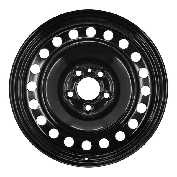 2016 ford explorer wheel 17 black steel 5 lug w3858b 6