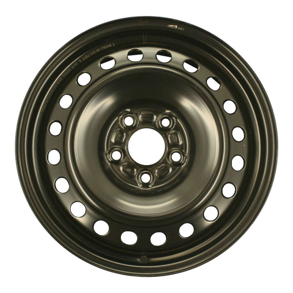 2014 ford focus wheel 16 black steel 5 lug rw3876b 3