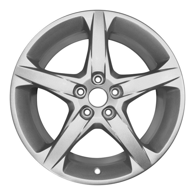 2014 ford focus wheel 18 silver aluminum 5 lug w3877s 3