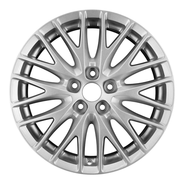 2012 ford focus wheel 17 silver aluminum 5 lug w3882s 1