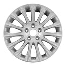 2012 ford focus wheel 17 silver aluminum 5 lug w3885s 1