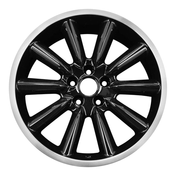 2013 ford mustang wheel 19 machined gloss black aluminum 5 lug w3888mb 2