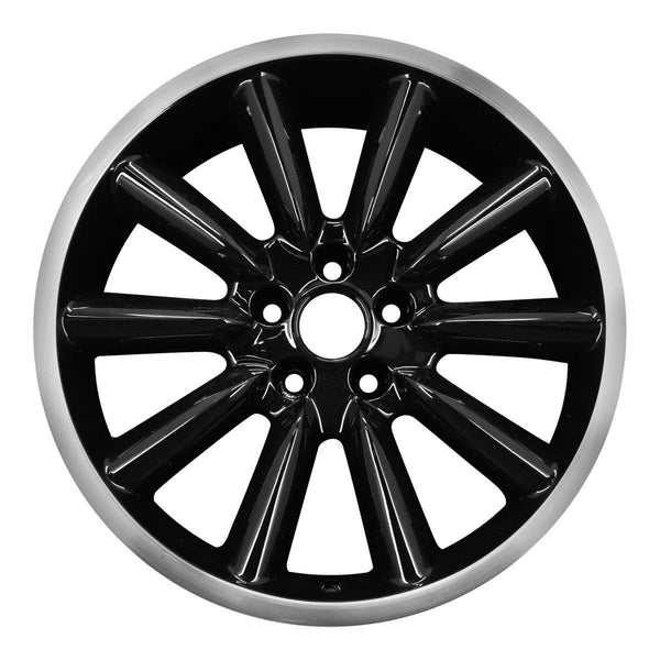 2013 ford mustang wheel 19 machined gloss black aluminum 5 lug w3889mb 2