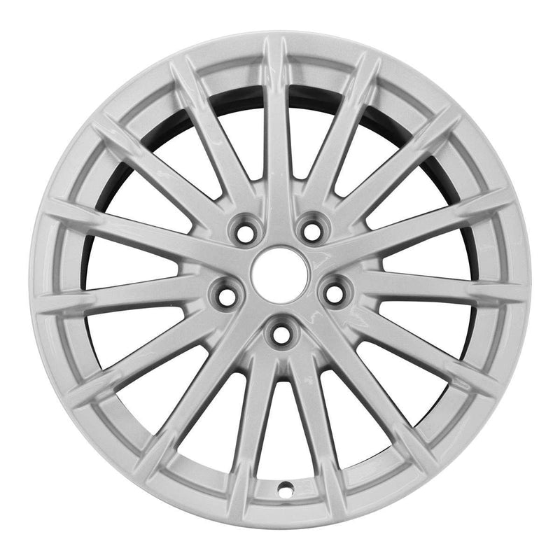 2012 ford focus wheel 17 silver aluminum 5 lug w3904s 1