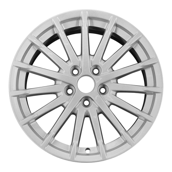 2014 ford focus wheel 17 silver aluminum 5 lug w3904s 3