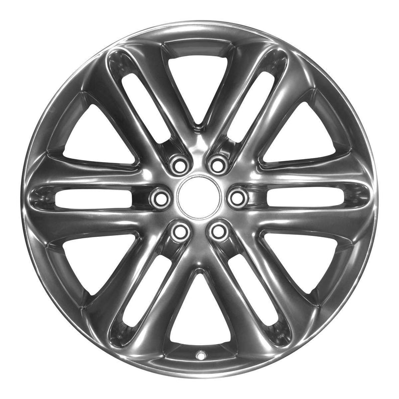 2014 ford f150 wheel 22 polished aluminum 6 lug w3918p 2