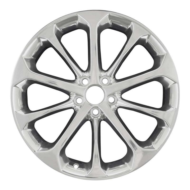 2017 ford taurus wheel 20 polished aluminum 5 lug w3927p 4