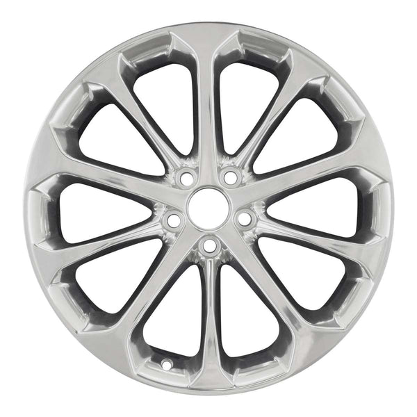 2019 ford taurus wheel 20 polished aluminum 5 lug w3927p 7