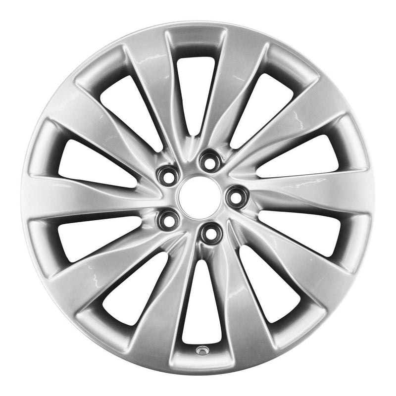 2015 lincoln mks wheel 19 hyper aluminum 5 lug w3928h 3