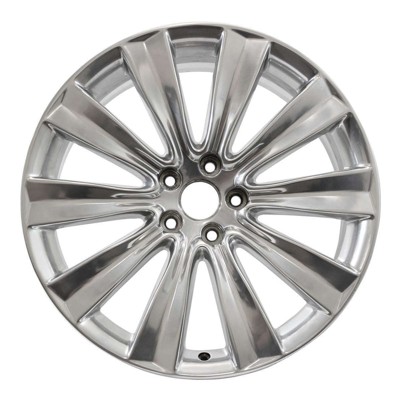 2015 lincoln mks wheel 20 polished aluminum 5 lug w3930p 3