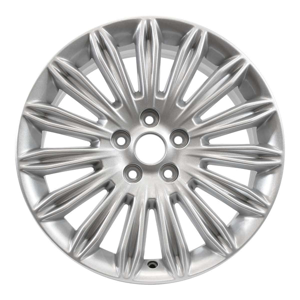 2013 ford fusion wheel 17 silver aluminum 5 lug w3958s 1