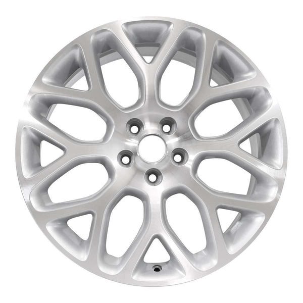 2014 ford fusion wheel 19 machined silver aluminum 5 lug w3963ms 2