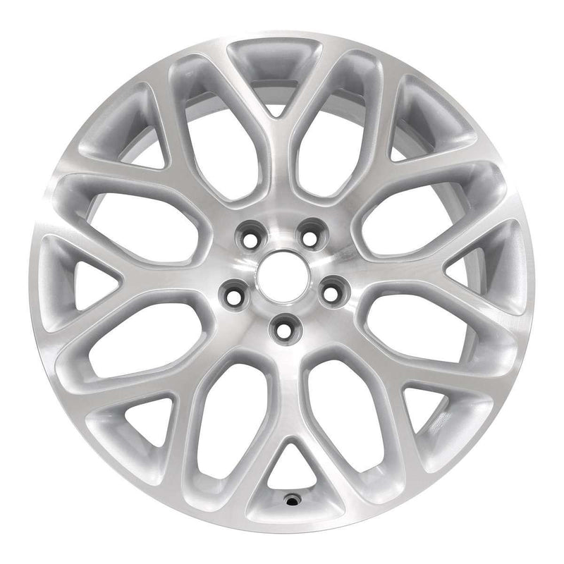 2013 ford fusion wheel 19 machined silver aluminum 5 lug w3963ms 1