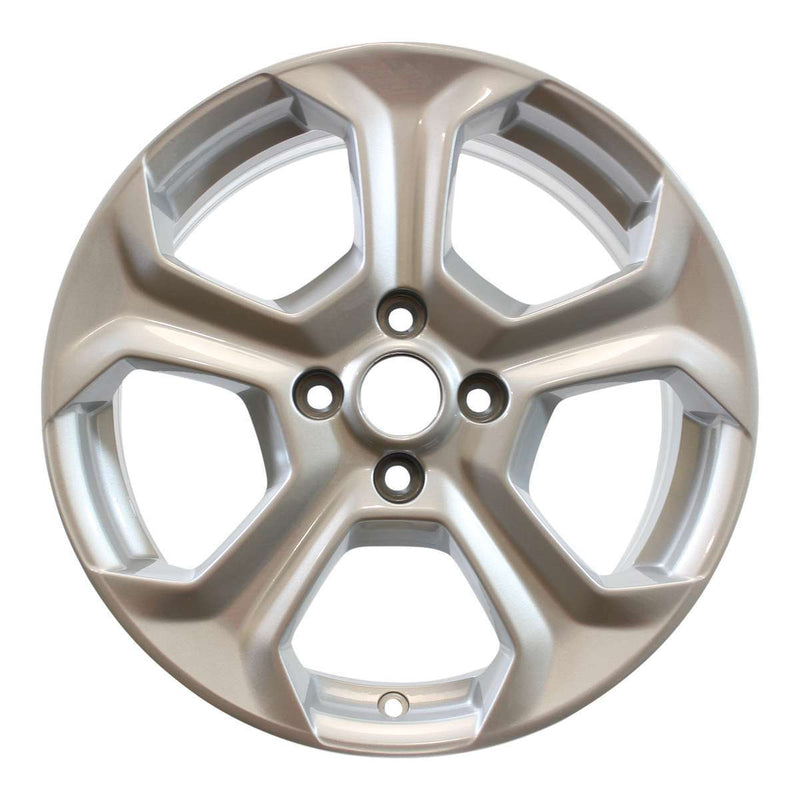 2019 ford fiesta wheel 17 silver aluminum 4 lug w3968s 6