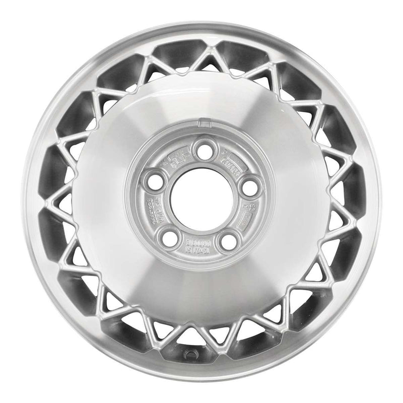 1992 buick lesabre wheel 15 machined silver aluminum 5 lug w4008ms 1