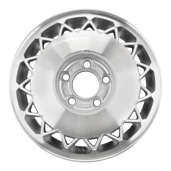 1995 buick lesabre wheel 15 machined silver aluminum 5 lug w4008ms 4