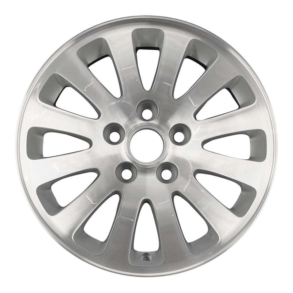 2006 buick lucerne wheel 16 machined silver aluminum 5 lug w4013ms 1