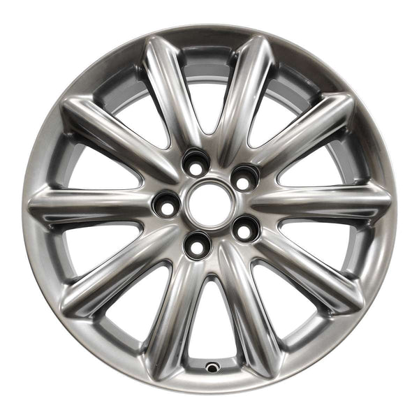 2010 buick lucerne wheel 18 hyper aluminum 5 lug w4028h 5