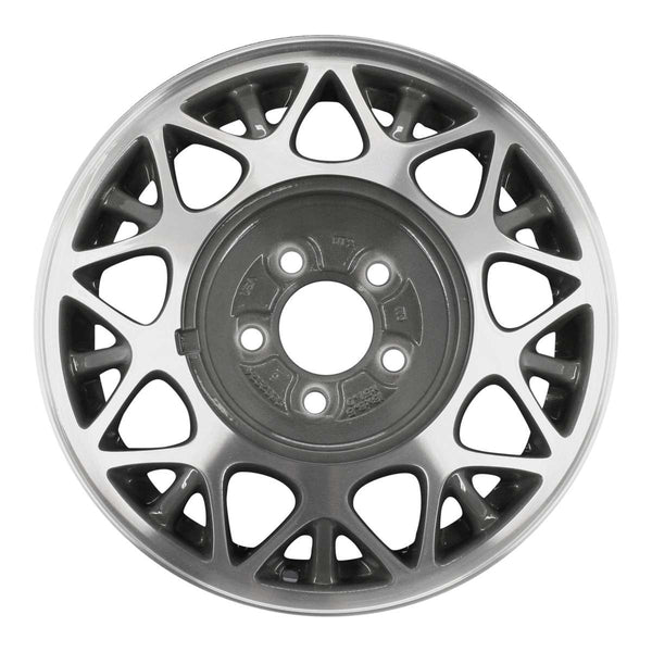 2000 buick lesabre wheel 16 machined charcoal aluminum 5 lug w4034mc 1