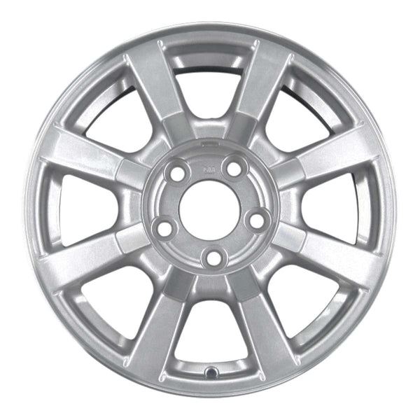 2001 buick park wheel 16 machined silver aluminum 5 lug w4041ms 1