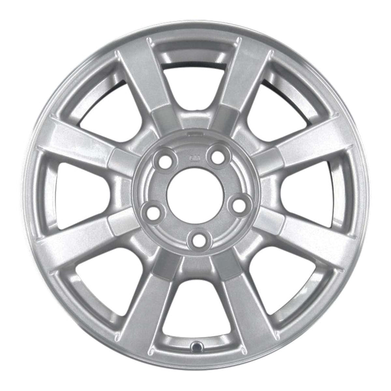 2002 buick park wheel 16 machined silver aluminum 5 lug w4041ms 2