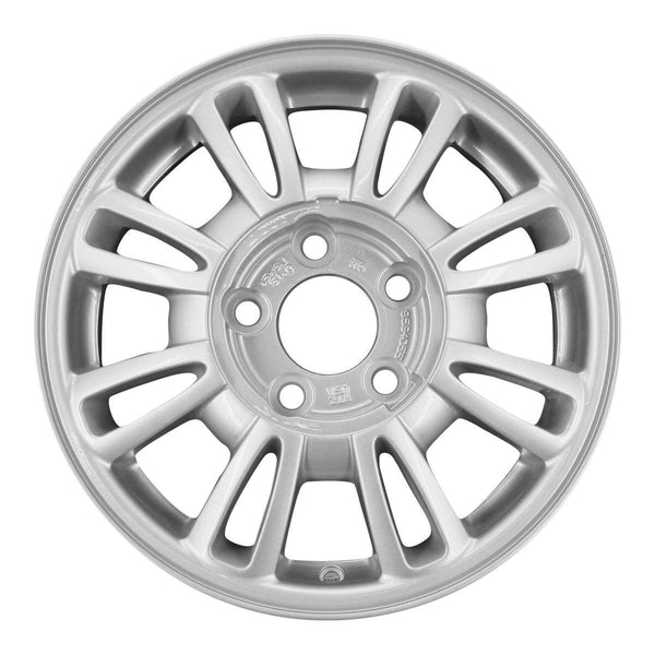 2004 buick lesabre wheel 15 silver aluminum 5 lug w4043s 3