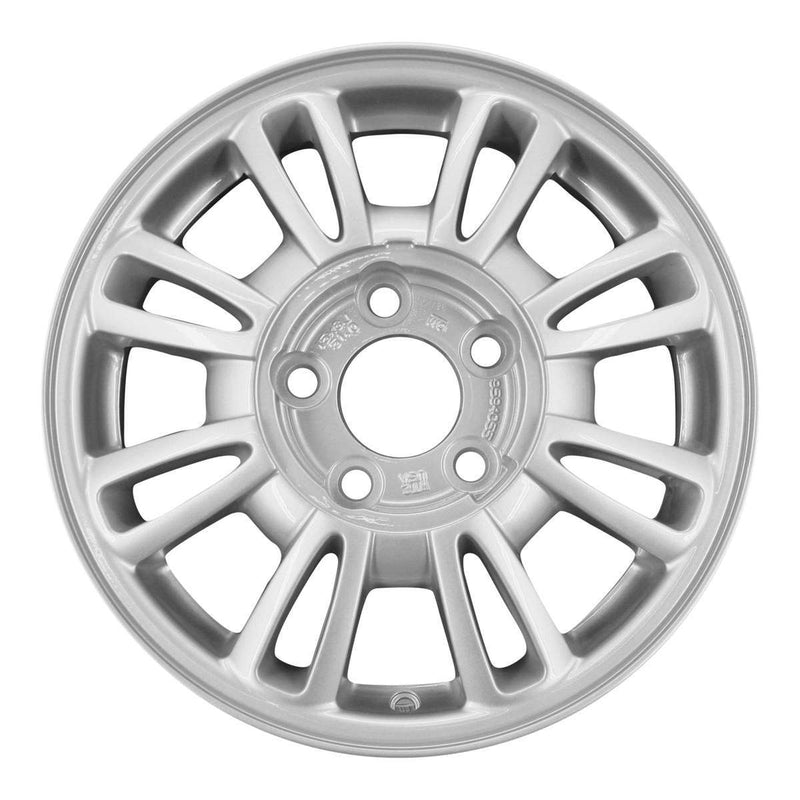 2004 buick lesabre wheel 15 silver aluminum 5 lug w4043s 3