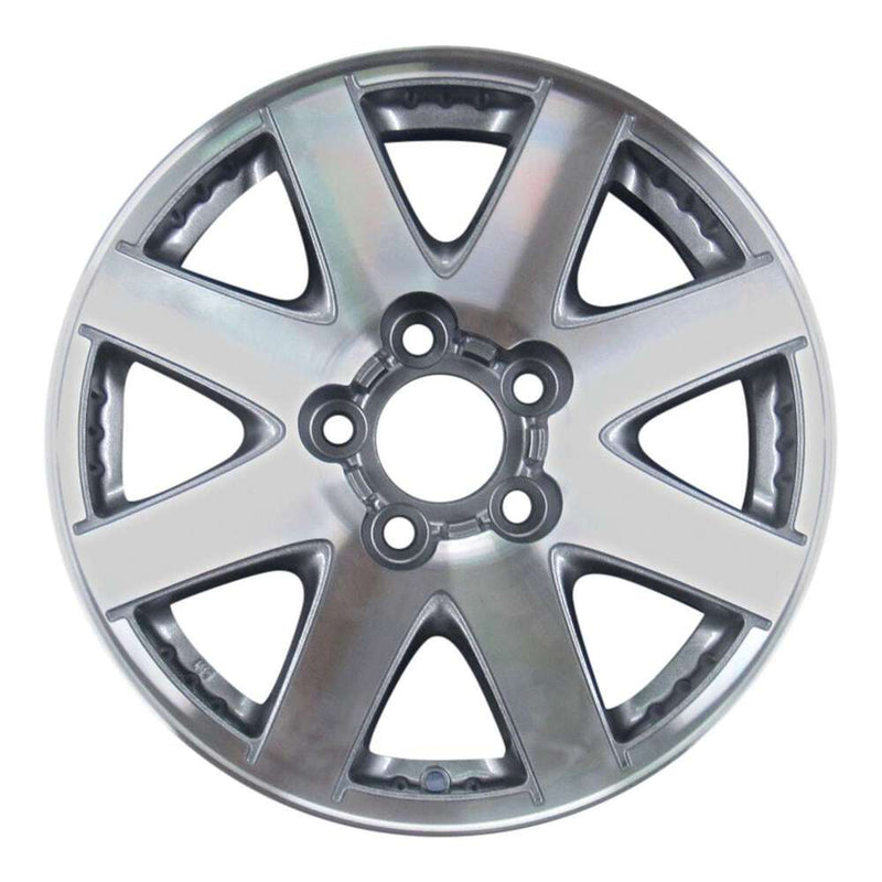 2003 buick rendezvous wheel 16 machined charcoal aluminum 5 lug w4044mc 2