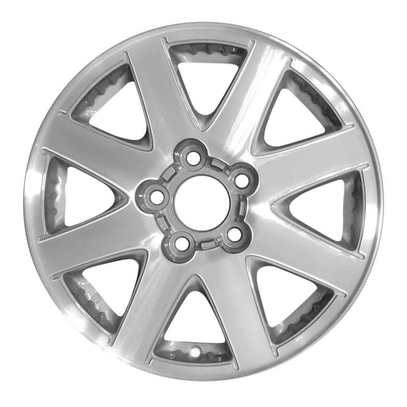 2003 buick rendezvous wheel 16 machined silver aluminum 5 lug w4044ms 2