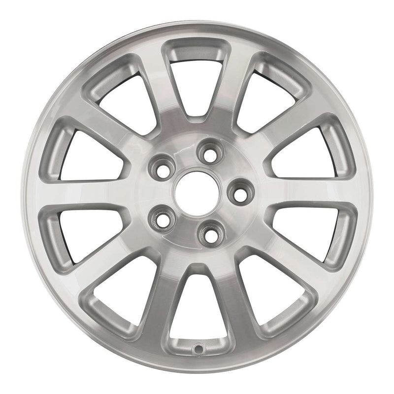 2006 buick rendezvous wheel 17 machined silver aluminum 5 lug rw4063ms 2