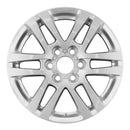 2016 buick enclave wheel 18 silver aluminum 6 lug w4076s 9