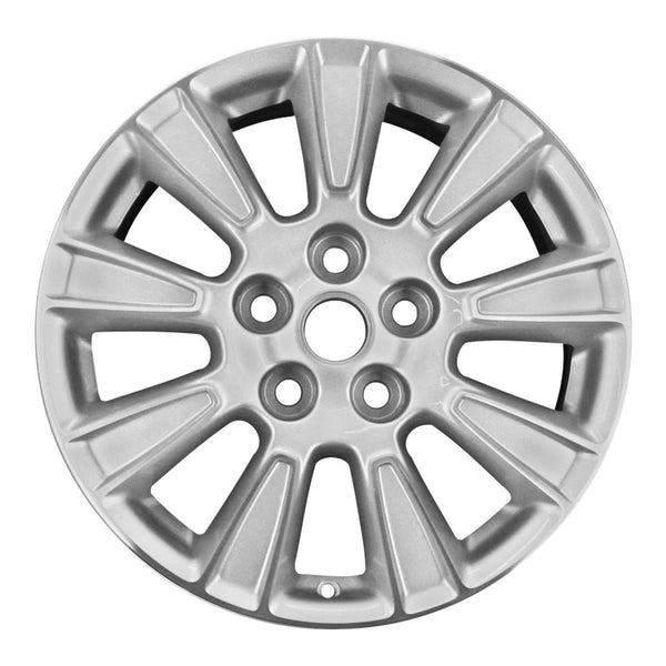 2012 buick lacrosse wheel 17 machined silver aluminum 5 lug w4094ms 4