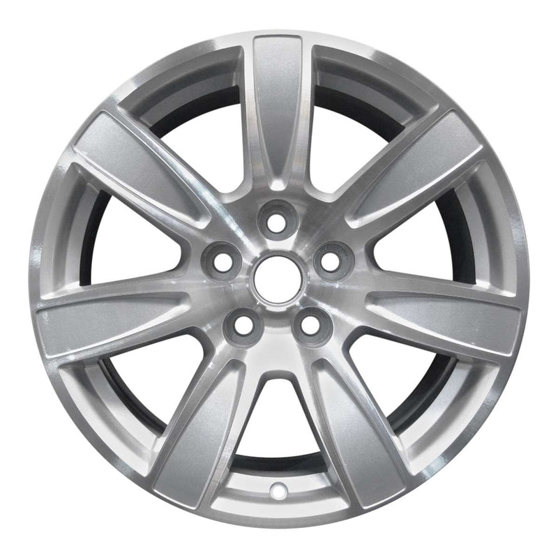 2010 buick allure wheel 18 machined silver aluminum 5 lug w4096ms 5