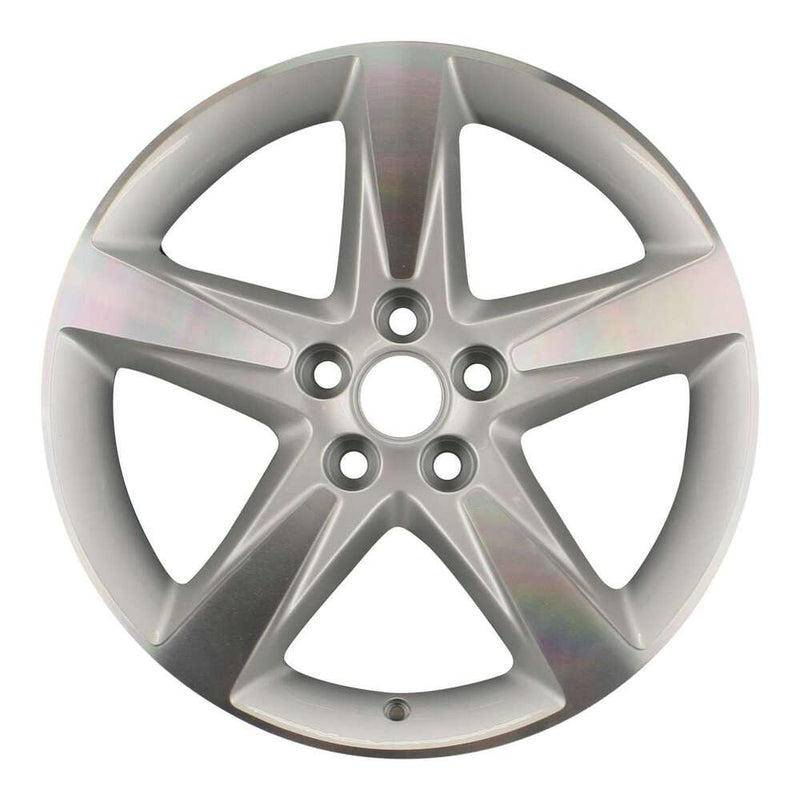 2011 buick regal wheel 19 machined silver aluminum 5 lug w4103ms 1