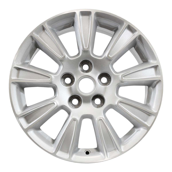 2012 buick regal wheel 17 machined silver aluminum 9 lug rw4106ms 5