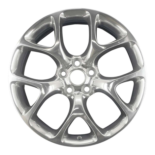 2015 buick regal wheel 20 polished aluminum 5 lug w4109p 4