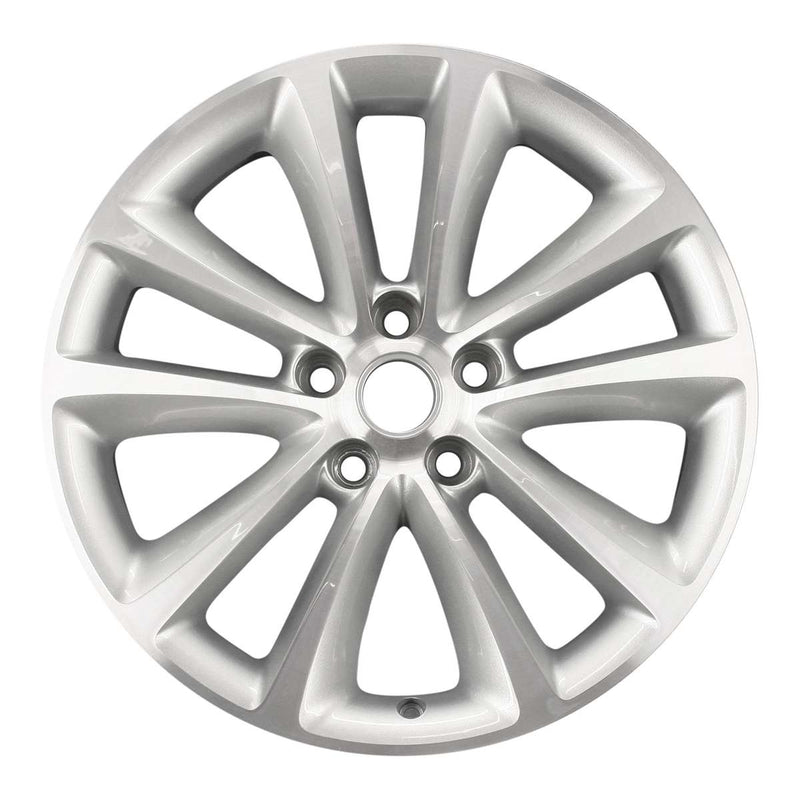 2016 buick verano wheel 18 machined silver aluminum 5 lug w4111ms 5