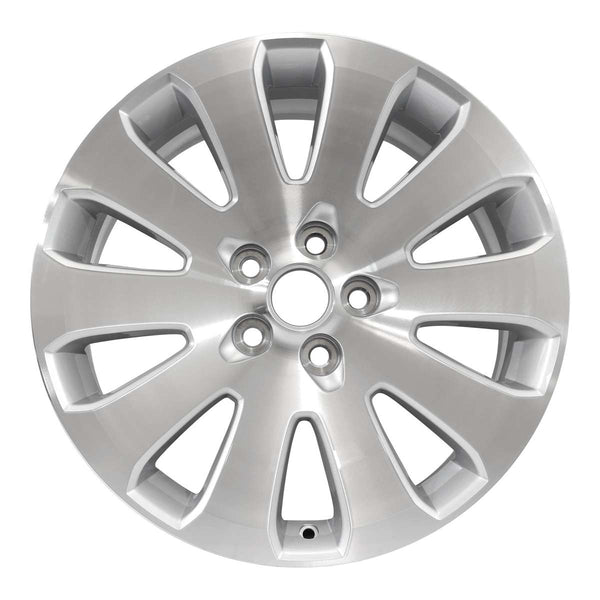 2015 buick lacrosse wheel 19 machined silver aluminum 5 lug w4116ms 2