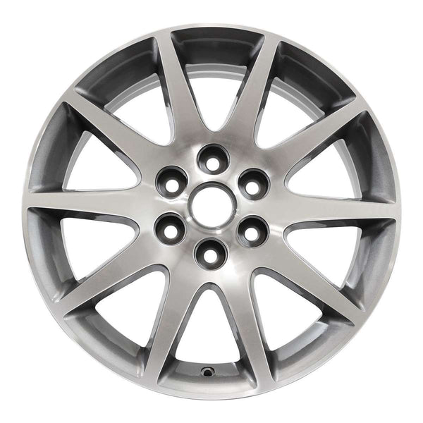 2014 buick enclave wheel 19 machined charcoal aluminum 6 lug w4131mc 2