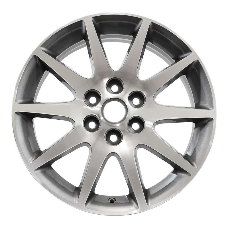 2015 buick enclave wheel 19 machined charcoal aluminum 6 lug w4131mc 3