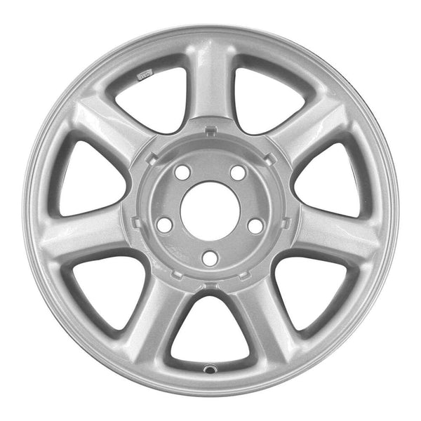 2001 cadillac eldorado wheel 16 silver aluminum 5 lug w4527s 4