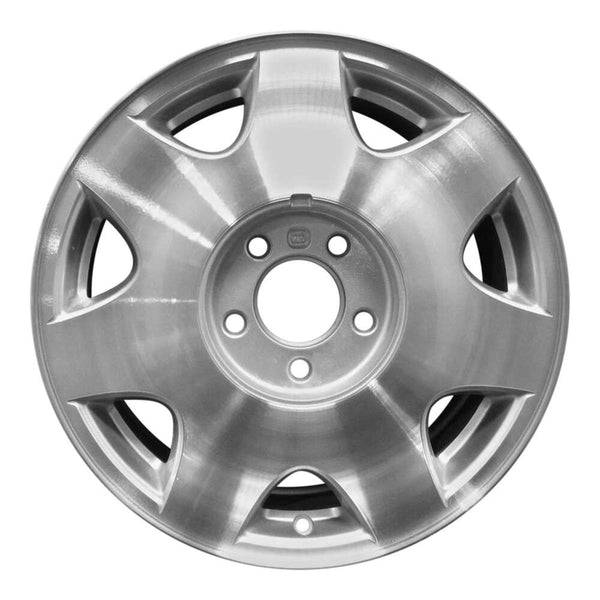 2000 cadillac seville wheel 16 machined silver aluminum 5 lug w4536ms 3