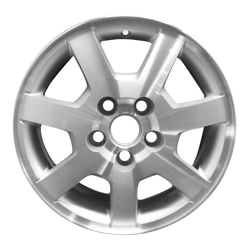 2006 cadillac cts wheel 16 machined silver aluminum 5 lug w4555ms 2