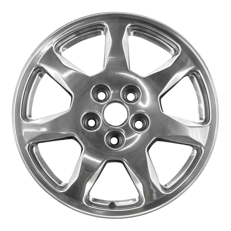 2003 cadillac cts wheel 17 polished aluminum 5 lug w4570p 1